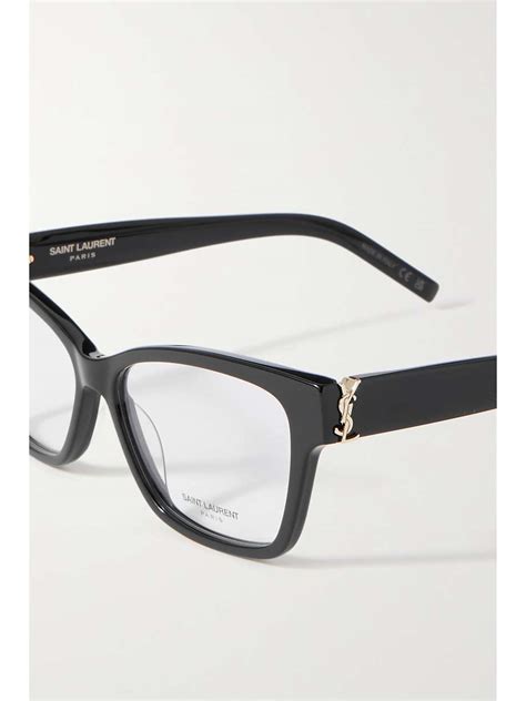 ysl clear frame glasses|YSL glasses frames women's.